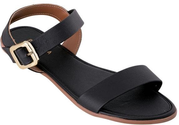 Imagem principal Rasteirinha Preto em Sintético Perfecta Perfecta