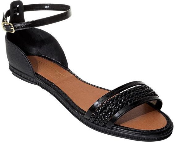 Imagem principal Rasteirinha Preto em Verniz Perfecta Perfecta