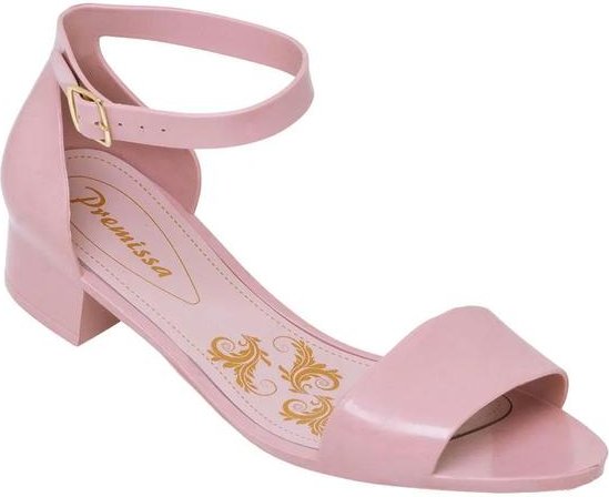 Imagem principal Sandália Rosê com Salto Baixo Perfecta Perfecta