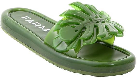 Imagem principal Sandália Salto Baixo Verde FARM FARM