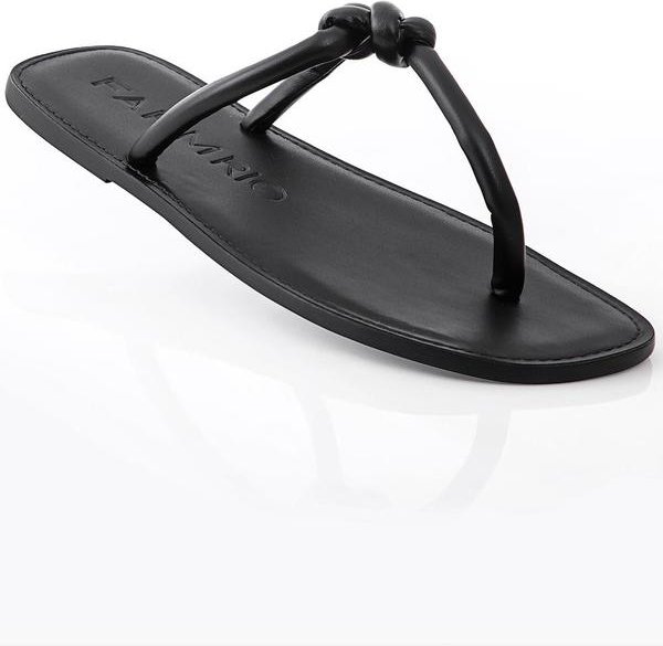 Imagem principal Sandália Salto Rasteiro Preto FARM FARM