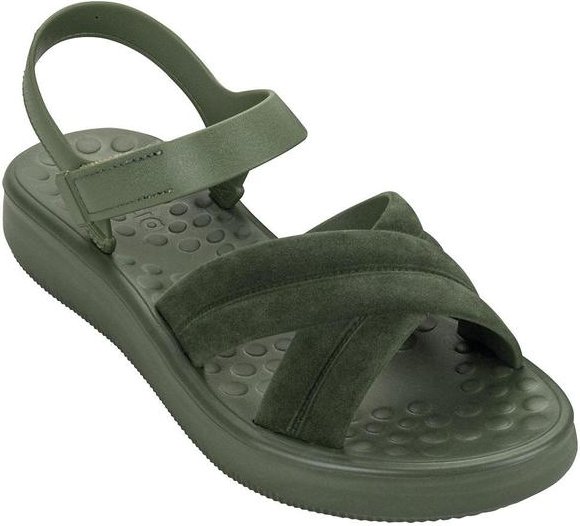 Sandália Azaléia Rafa Verde com Velcro