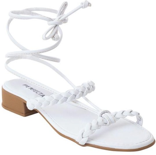 Imagem principal Sandália Branco em Sintético Perfecta Perfecta