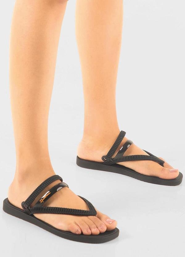 Sandália Ipanema do Seu Jeito Craft Preta