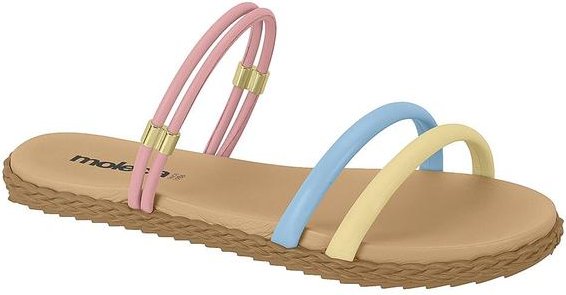 Imagem principal Sandália Moleca Colorida MOLECA