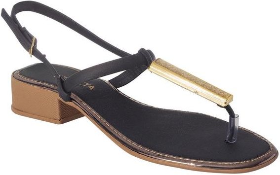 Imagem principal Sandália Preto em Sintético Perfecta Perfecta