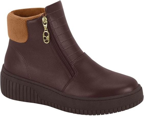 Tênis Cano Médio Beira Rio Marrom