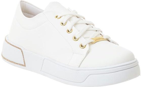 Imagem principal Tênis Casual Branco com Detalhe no Solado Perfecta Perfecta