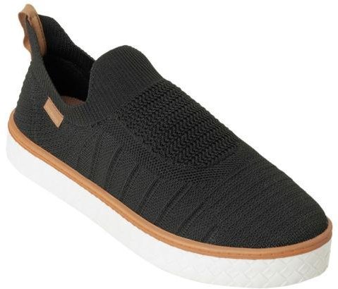 Tênis Moleca Preto em Tecido Elástico