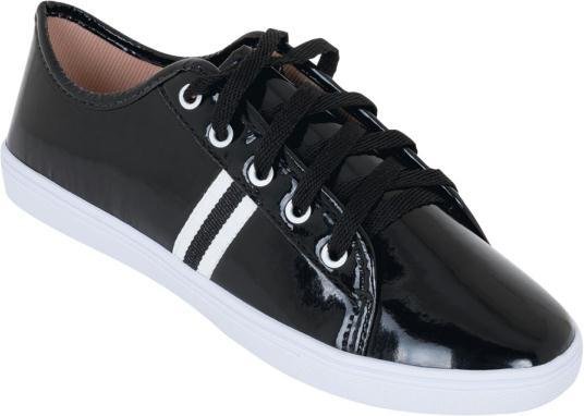 Imagem principal Tênis Preto com Listras Preta e Branca Perfecta Perfecta