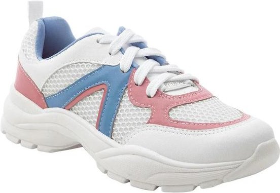 Imagem principal Tênis Vizzano Branco, Azul e Rosa em Sintético VIZZANO