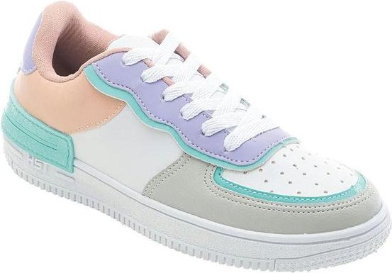 Imagem principal Tênis Branco e Lilás em Sintético Perfecta Perfecta
