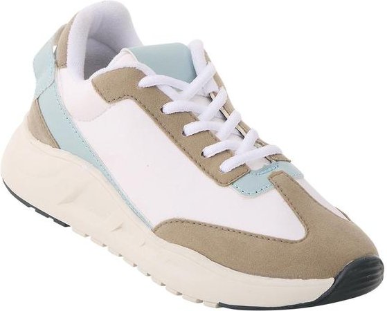 Imagem principal Tênis Casual Branco em Tecido com Sintético Perfecta Perfecta