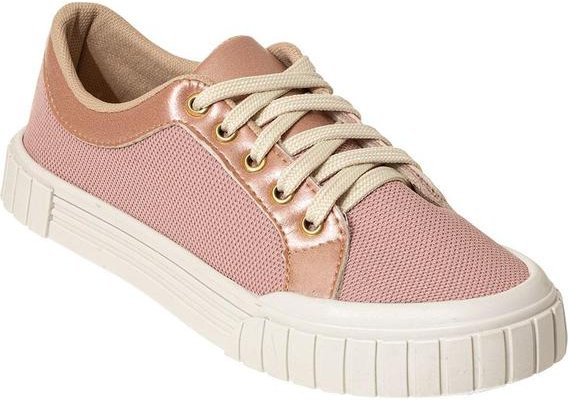 Imagem principal Tênis Casual Rose em Tecido com Sintético Perfecta Perfecta