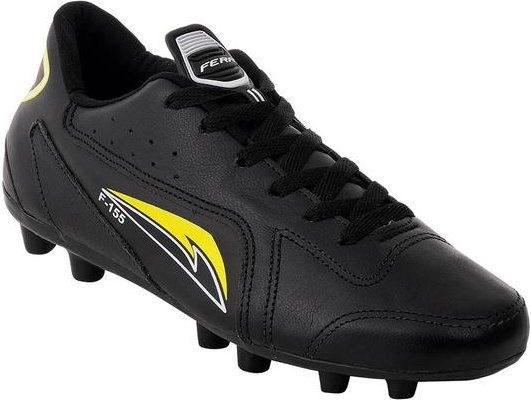 Imagem principal Chuteira Campo Preta em Couro e Sintético Perfecta Perfecta