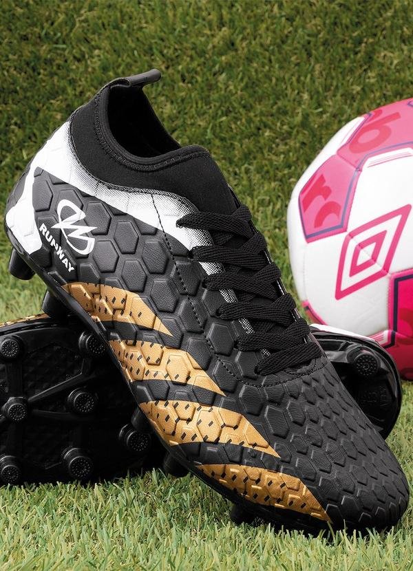 Imagem principal Chuteira Campo Preto em Sisntético Perfecta Perfecta