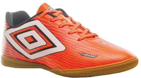 Imagem principal Chuteira Futsal Umbro Frame Flúor/Branco/Preto Umbro