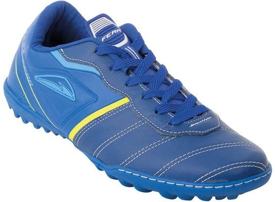 Imagem principal Chuteira Society Azul em Sintético e Couro Perfecta Perfecta