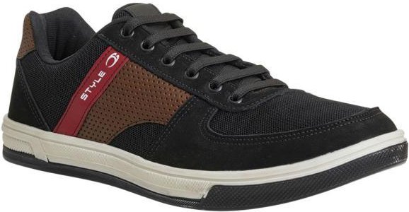 Imagem principal Sapatênis Masculino Preto em Camurça Sintética Perfecta Perfecta