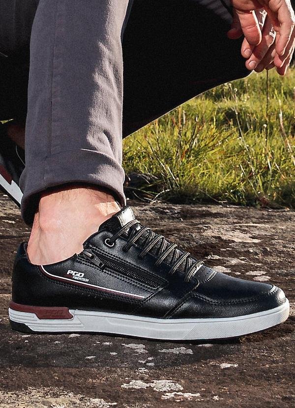 Sapatênis Pegada Preto