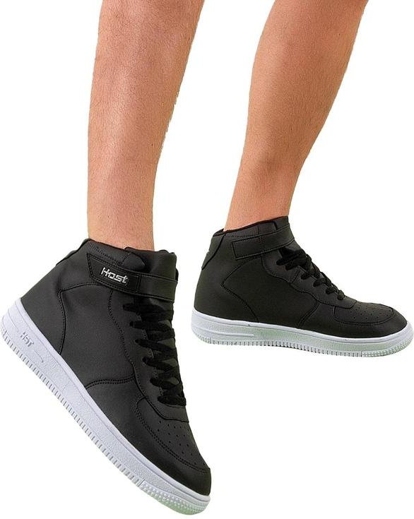 Imagem principal Tênis Cano Médio Preto em Sintético Perfecta Perfecta