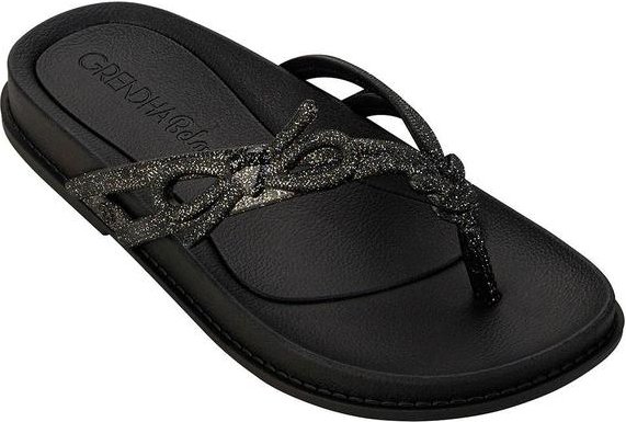 Chinelo Grendha Bela Abraçar Preto