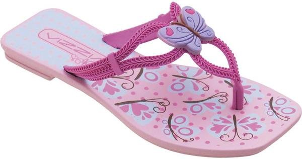 Imagem principal Chinelo Rasteira Infantil Rosa com Adereço Perfecta Perfecta