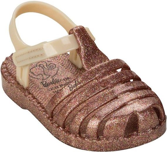 Sandalia Barbie Rosa Gliter Multicolor