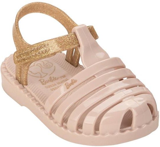 Sandalia Barbie Rosa Glitter
