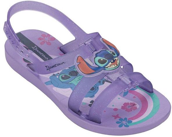 Sandália Infantil Ipanema Disney Stitch Lilás