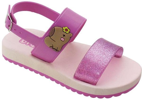 Imagem principal Sandália Infantil Pink com Detalhe de Glitter Perfecta Perfecta