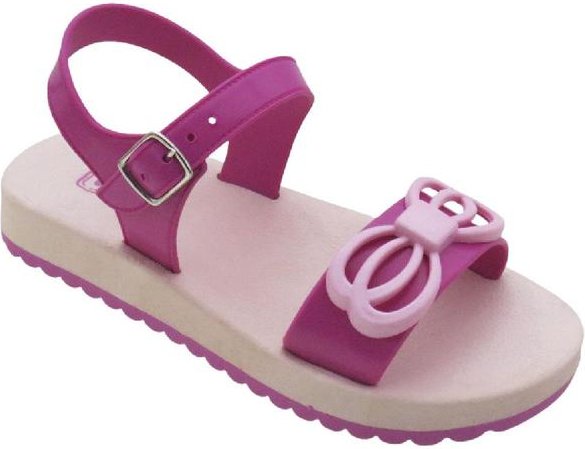 Imagem principal Sandália Infantil Rosa com Detalhe de Laço Perfecta Perfecta