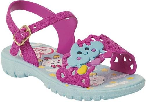 Imagem principal Sandália Infantil Rosa com Palmilha Estampada Perfecta Perfecta