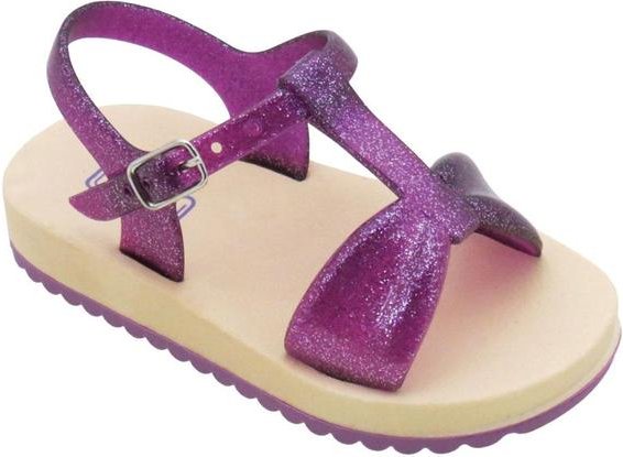 Sandália Infantil Uva Glitter