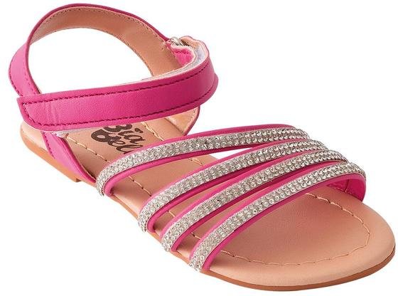 Imagem principal Sandália Infatil Rosa com Velcro e Strass Perfecta Perfecta