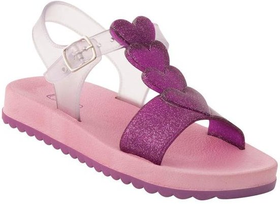 Imagem principal Sandália Papete Uva com Tira Transparente Perfecta Perfecta