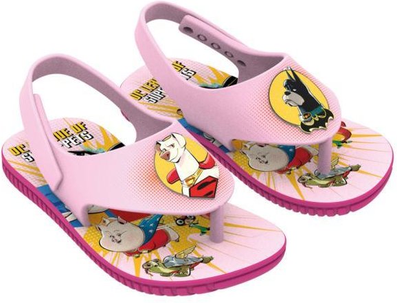 Sandália Super Pets Cute Rosa