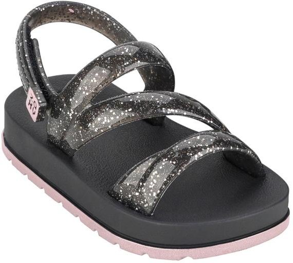 Sandália Zaxynina Glitter Preto