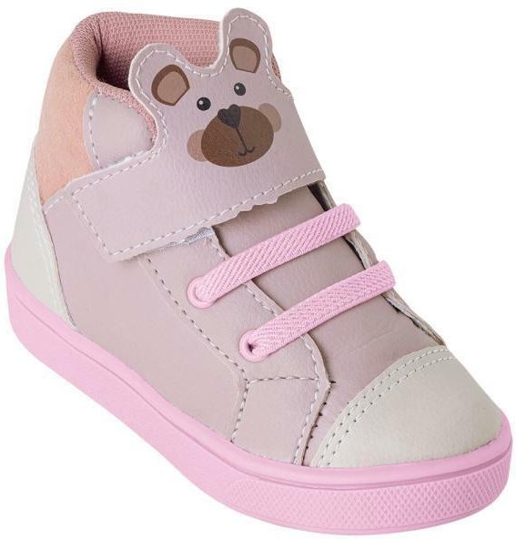 Imagem principal Tênis Infantil Rosa com Velcro Personalizado Perfecta Perfecta