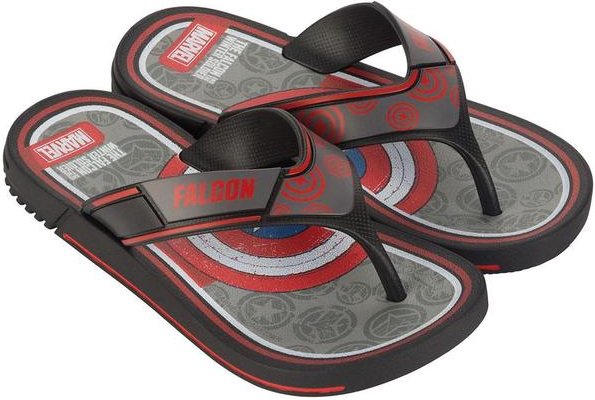 Imagem principal Chinelo Infantil Marvel Legado Super Flop Preto GRENDENE KIDS GRENDENE KIDS