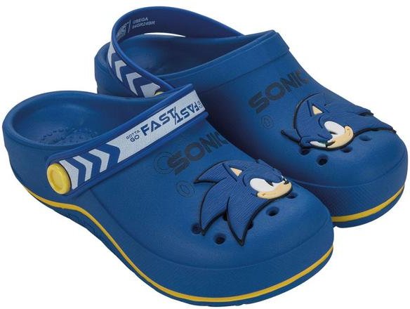 Imagem principal Babuche Sonic City Azul GRENDENE KIDS GRENDENE KIDS