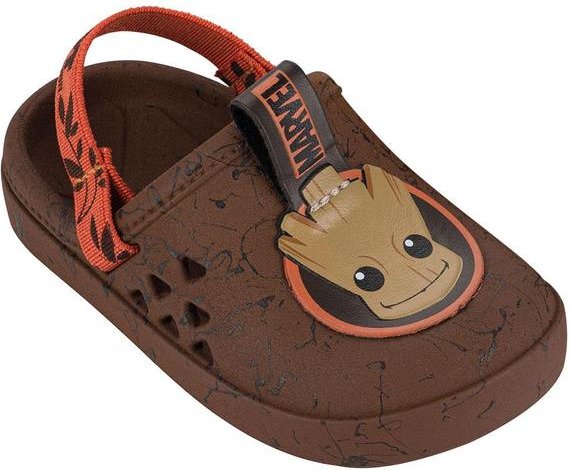 Imagem principal Sandália Babuche Infantil Marvel Round Marrom GRENDENE KIDS GRENDENE KIDS
