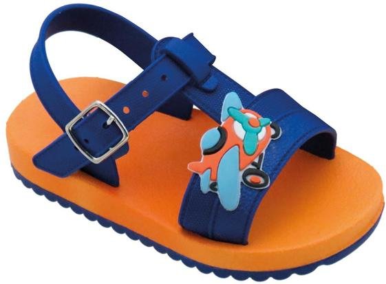 Imagem principal Sandália Infantil Azul com Fechamento em Fivela Perfecta Perfecta