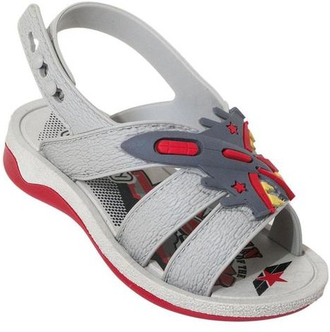 Imagem principal Sandália Infantil Cinza com Solado Flexível Perfecta Perfecta
