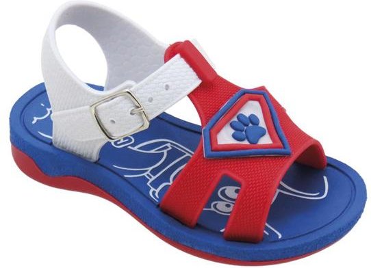 Imagem principal Sandália Infantil Vermelha em Pvc Perfecta Perfecta