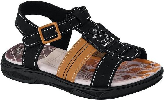 Imagem principal Sandália Molekinho Preta com Palmilha Confort MOLEKINHO