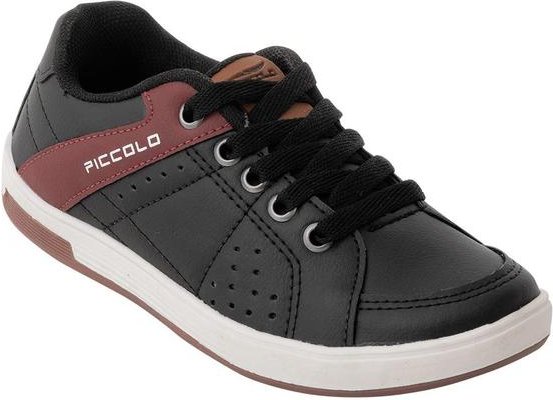 Imagem principal Tênis Infantil Preto em Material Sintético Perfecta Perfecta