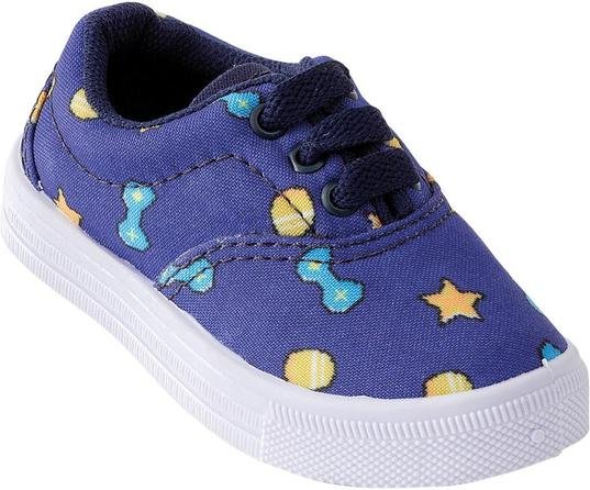 Imagem principal Tênis Infantil Menino Azul em Tecido Perfecta Perfecta