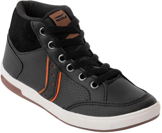 Imagem principal Tênis Infantil Preto Modelo Cano Médio Perfecta Perfecta