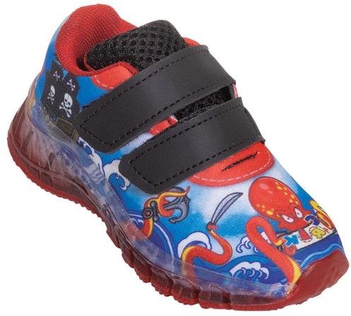 Imagem principal Tênis Infantil Vermelho com Luzinha Perfecta Perfecta